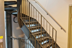 metal stairs no