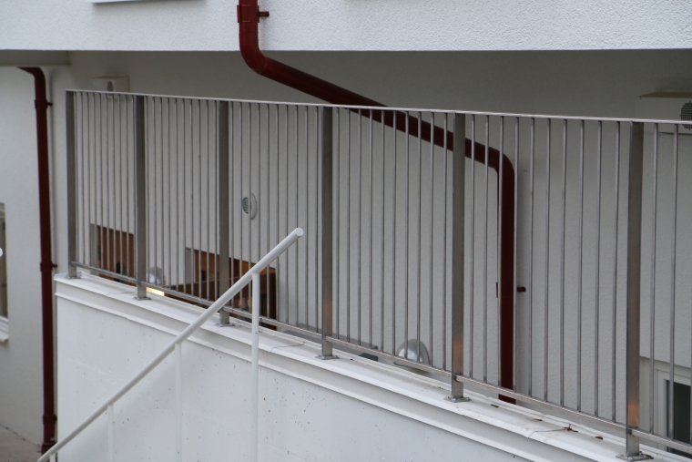 stainless steel railings , glass railings, metal 